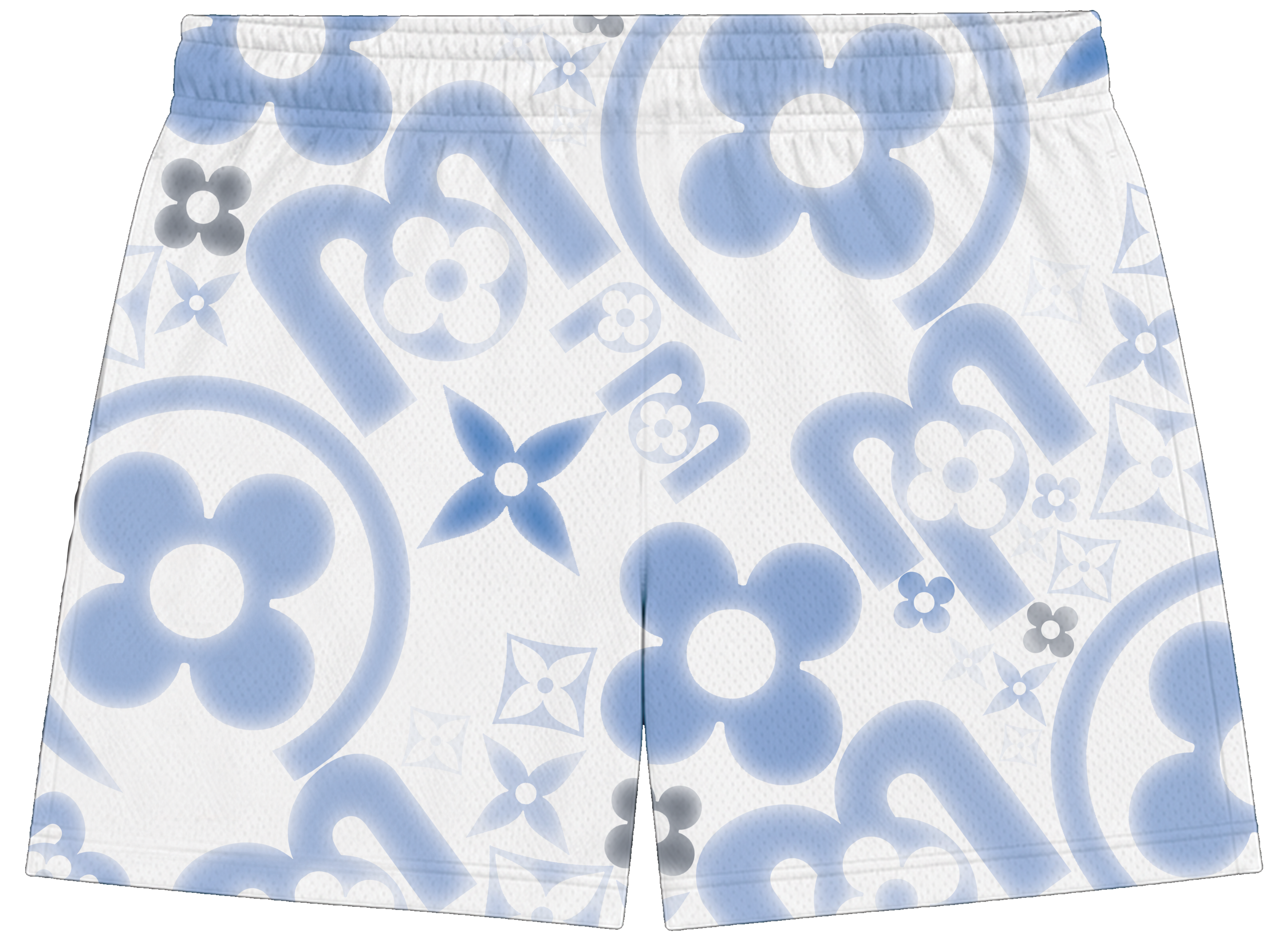 PROJECT MADNESS "BLUE/WHITE" SHORTS